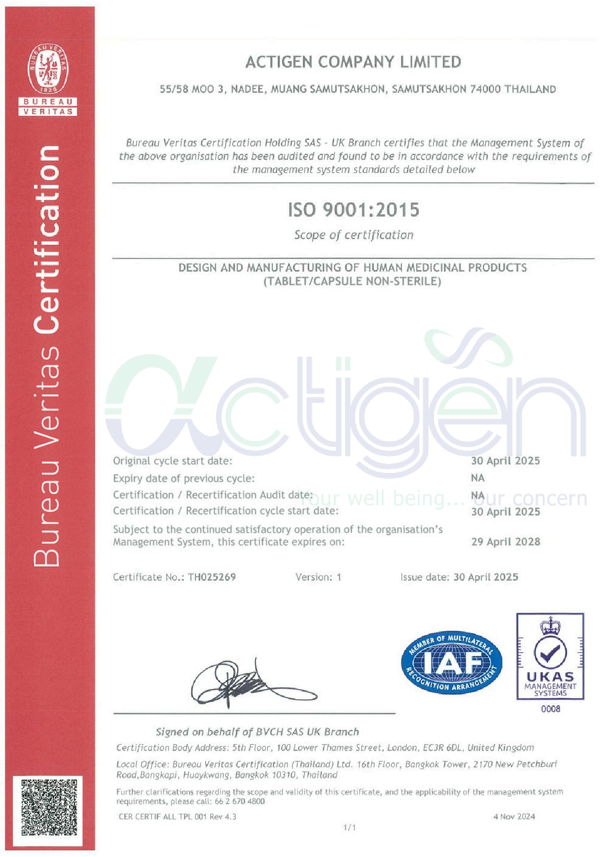CERT - ACTIGEN COMPANY LIMITED - 9K (UKAS) - EXP.29 APR 2028.pdf1
